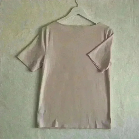 Lauren Ralph Lauren basic T shirt round neck pale pink SIZE XL - Picture 3 of 9